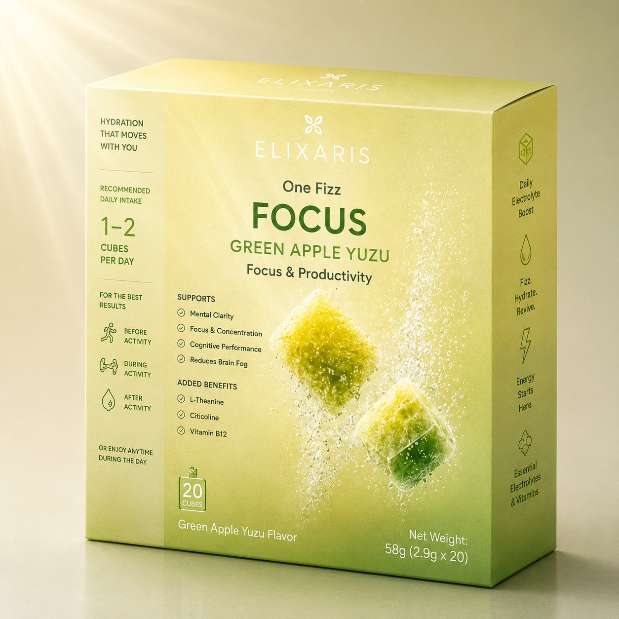 FOCUS Green Apple Yuzu